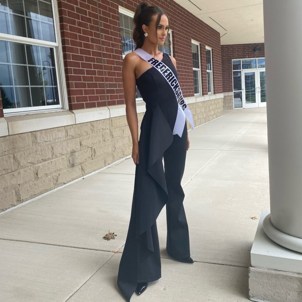 Black One Shoulder Jumpsuit
